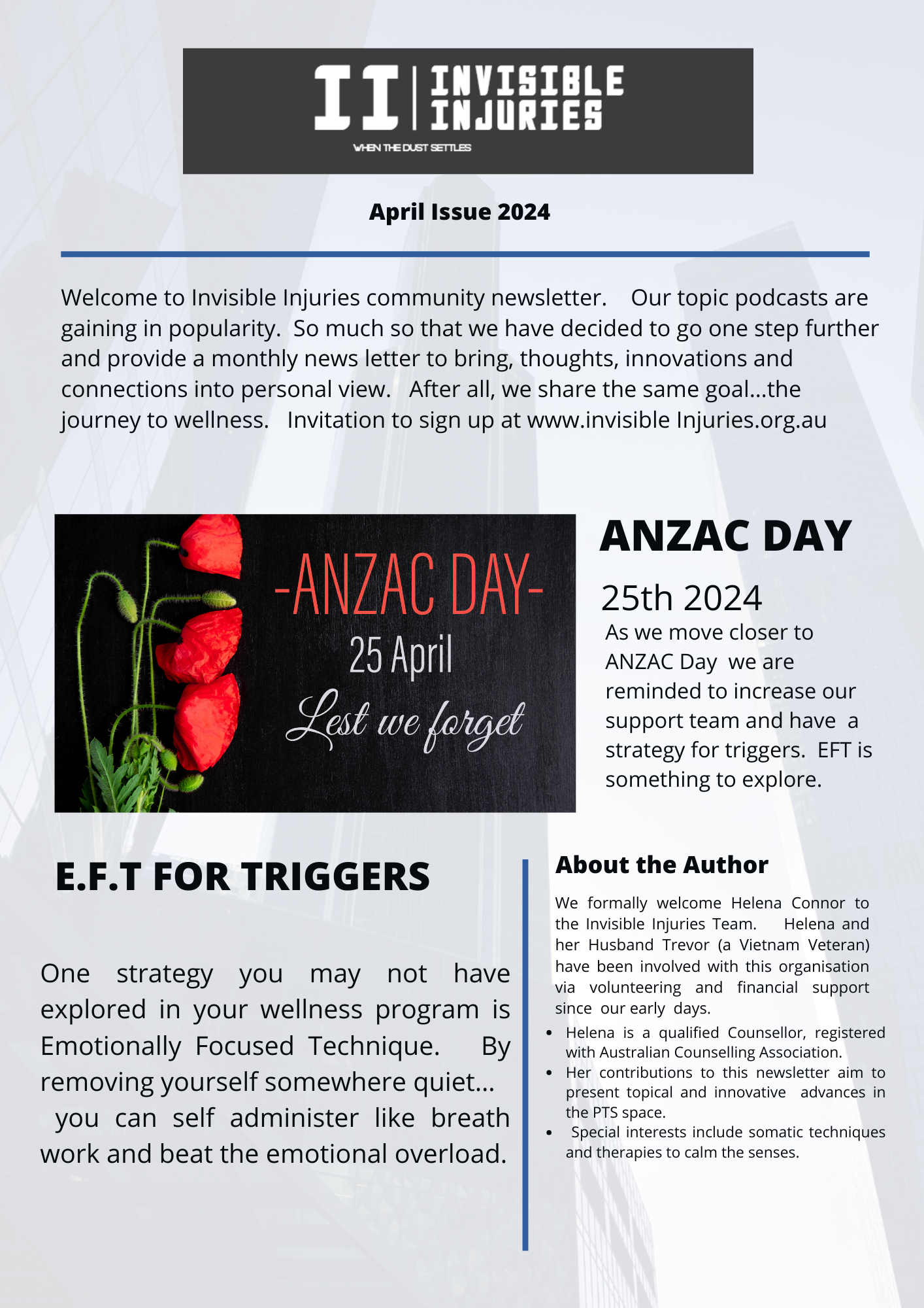 April Newsletter