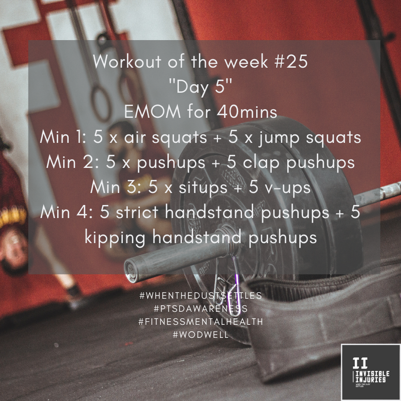 closeup of weighted barbel on gym floor with red background and workout in text